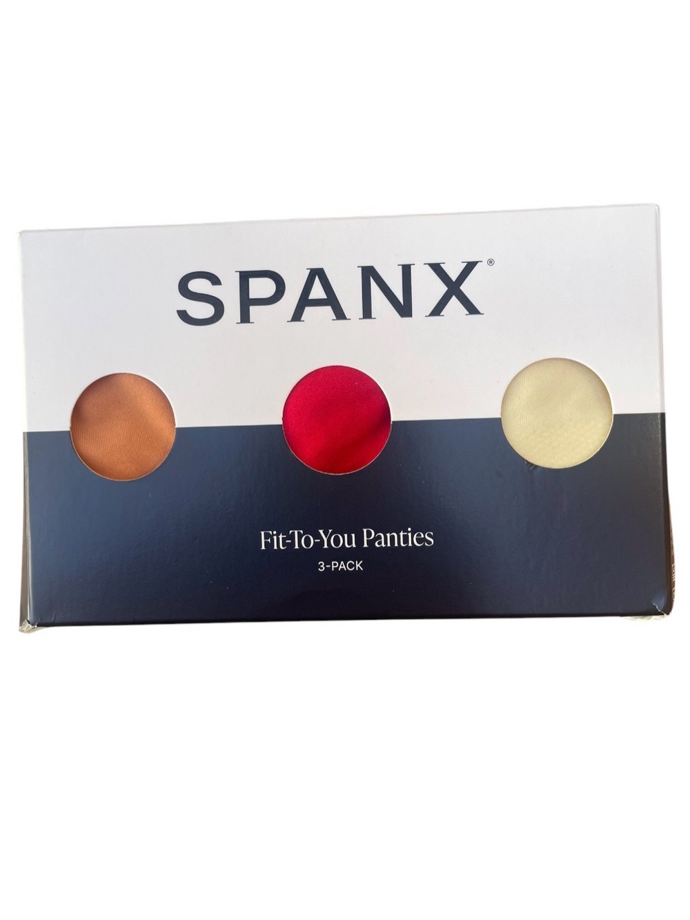 SPANX Fit-To-You Thong 3-Pack - Sunset Colors